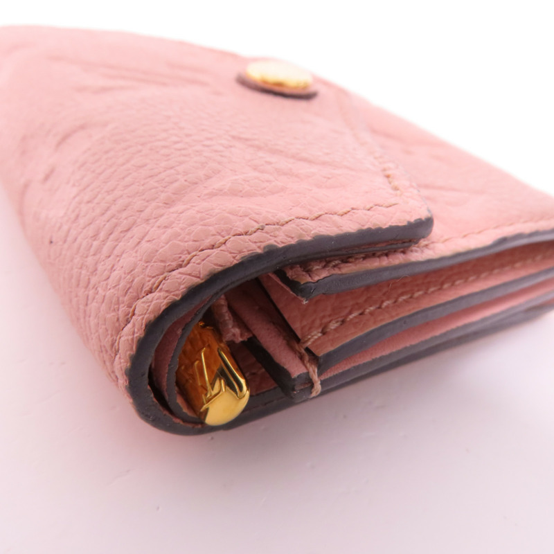 LOUIS VUITTON Monogram Empreinte Zoe Wallet金扣短錢包-8