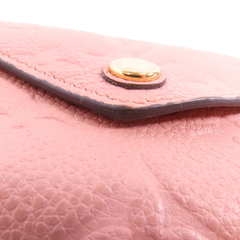 LOUIS VUITTON Monogram Empreinte Zoe Wallet金扣短錢包-10