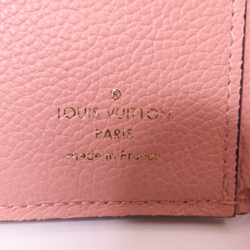 LOUIS VUITTON Monogram Empreinte Zoe Wallet金扣短錢包-12