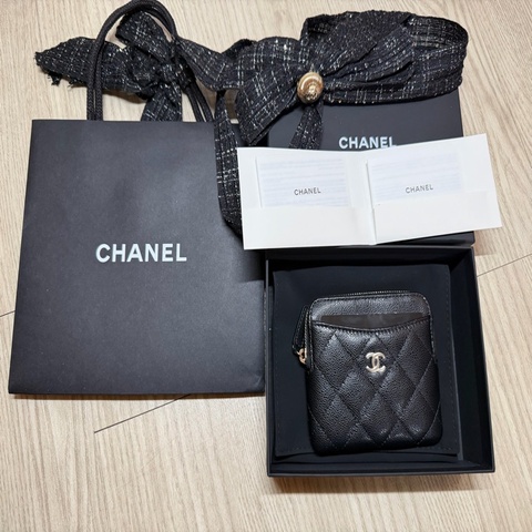 Chanel 香奈兒 吐司 零錢包 卡包