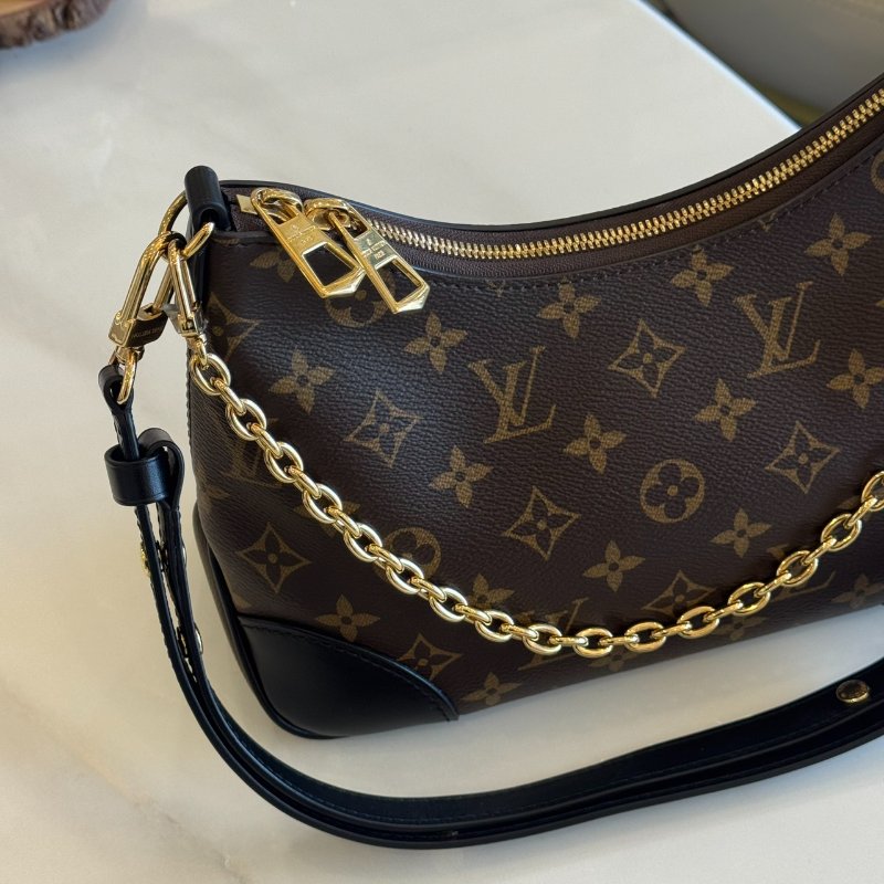 *SHIHNA名牌精品* LV M45831 BoulognePM 黑色牛角包-1