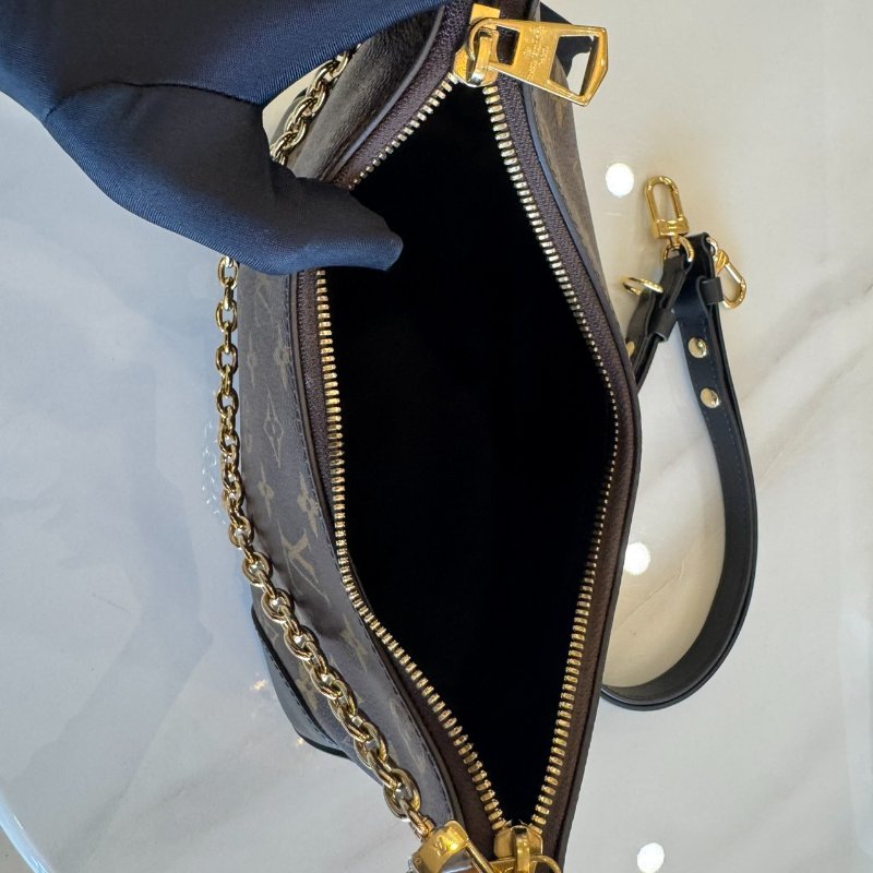 *SHIHNA名牌精品* LV M45831 BoulognePM 黑色牛角包-6