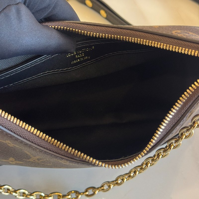 *SHIHNA名牌精品* LV M45831 BoulognePM 黑色牛角包-7