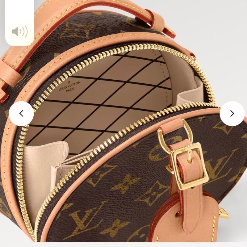 Louis Vuitton Mini Boite Chapeau 老花圆饼包 核心资料-4
