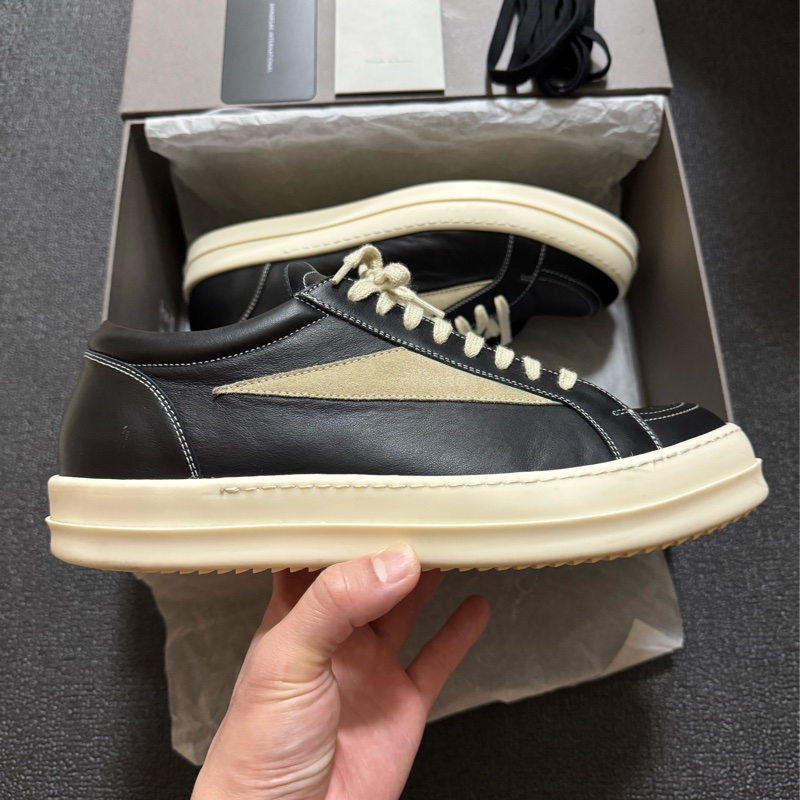 RICK OWENS 24AW VINTAGE SNEAKER SIZE:EU 45 黑色-1
