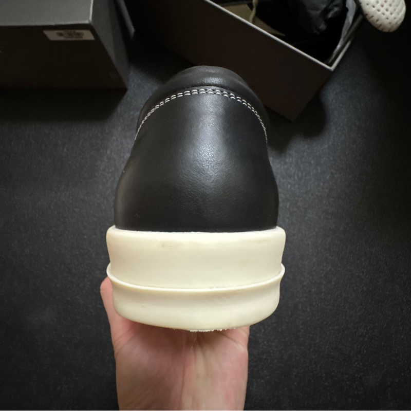RICK OWENS 24AW VINTAGE SNEAKER SIZE:EU 45 黑色-13