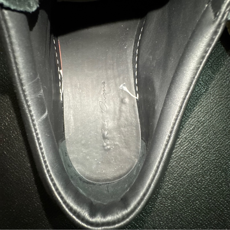 RICK OWENS 24AW VINTAGE SNEAKER SIZE:EU 45 黑色-14