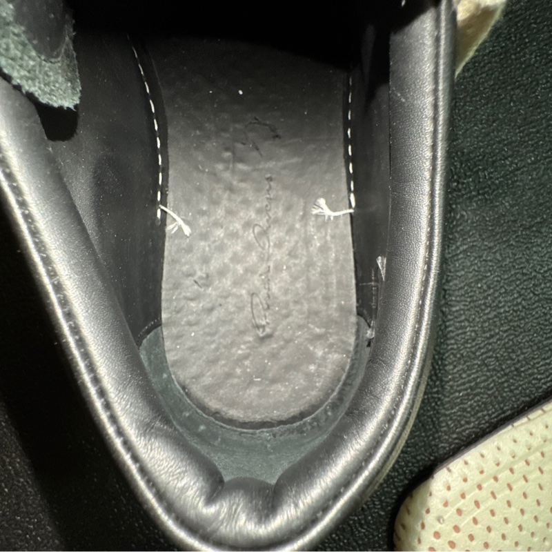 RICK OWENS 24AW VINTAGE SNEAKER SIZE:EU 45 黑色-15