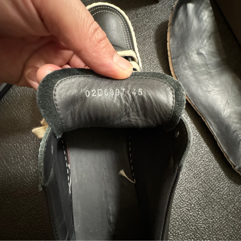 RICK OWENS 24AW VINTAGE SNEAKER SIZE:EU 45 黑色-18