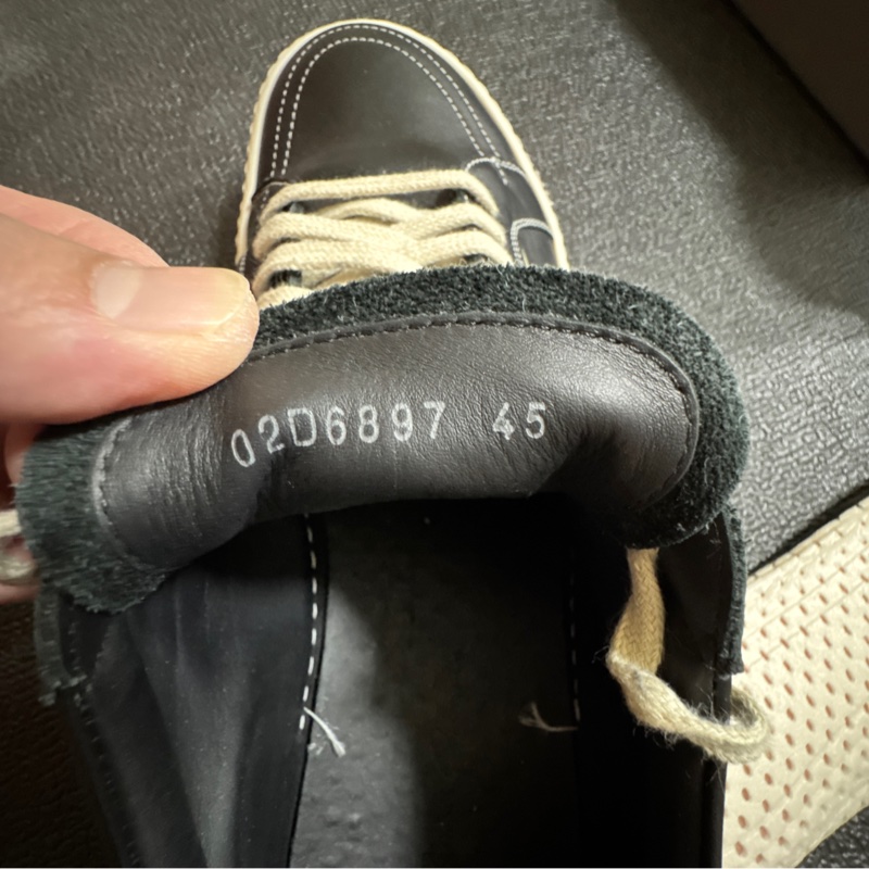 RICK OWENS 24AW VINTAGE SNEAKER SIZE:EU 45 黑色-19