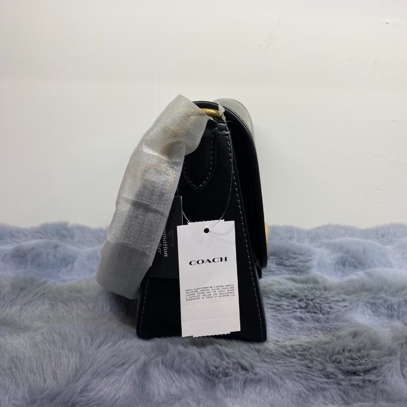 全新閒置品 Coach SOFT TABBY側背包-黑-5