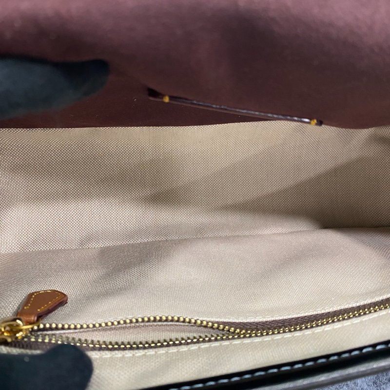 全新閒置品 Coach SOFT TABBY側背包-黑-6