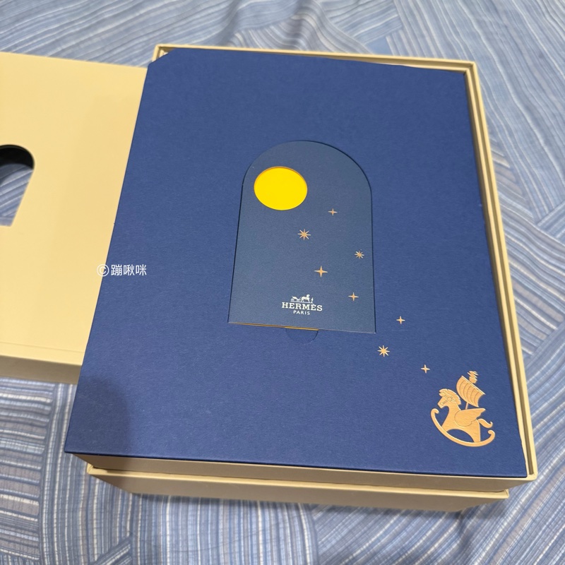 Hermes年度VIP中秋禮 搖搖飛馬夜燈禮盒 全新 絕版稀有-5
