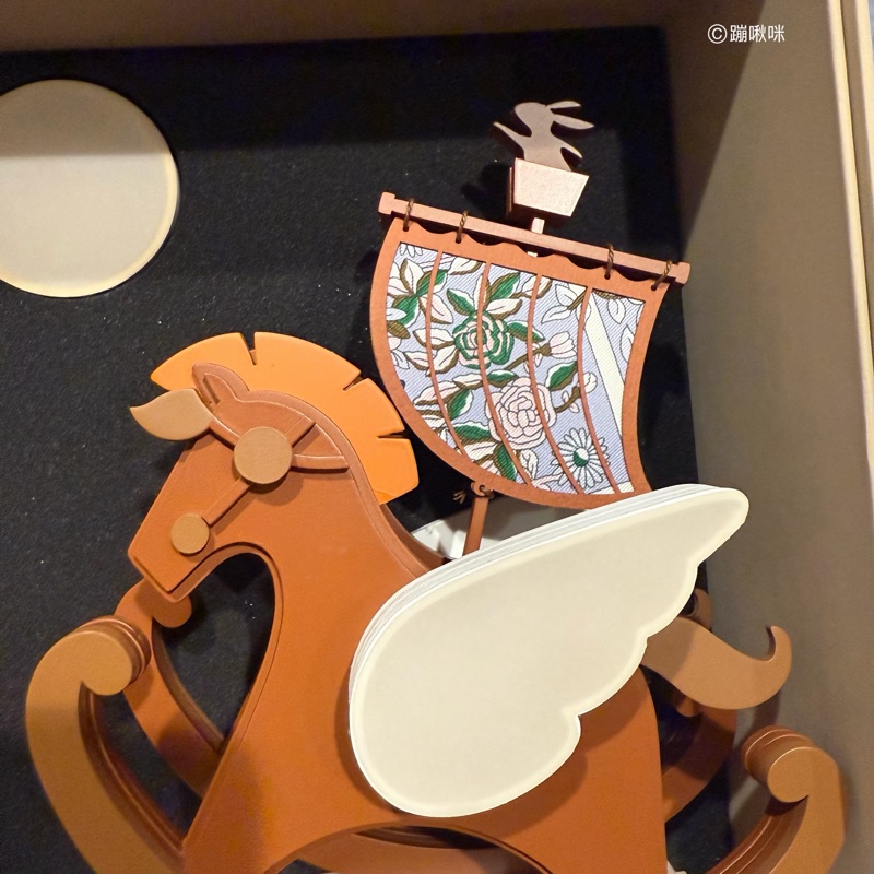 Hermes年度VIP中秋禮 搖搖飛馬夜燈禮盒 全新 絕版稀有-10