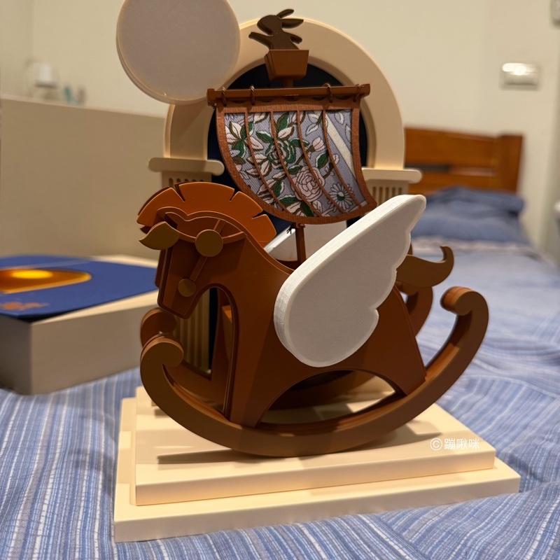 Hermes年度VIP中秋禮 搖搖飛馬夜燈禮盒 全新 絕版稀有-11