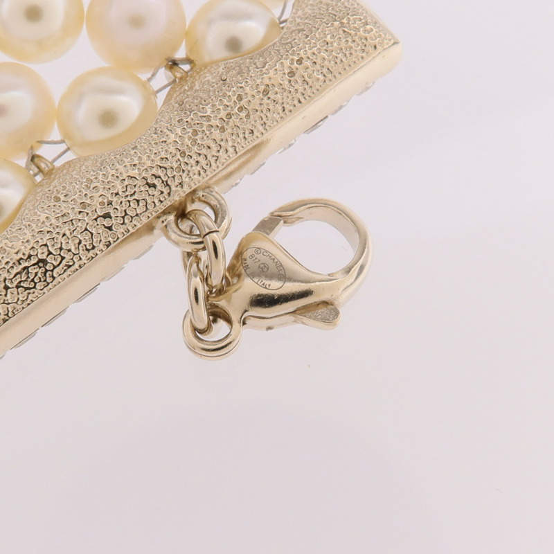 CHANEL 金屬/水晶Bracelet手鏈-6