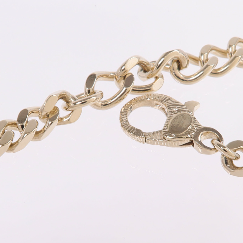 CHANEL 金屬/水晶Necklace項鍊-4