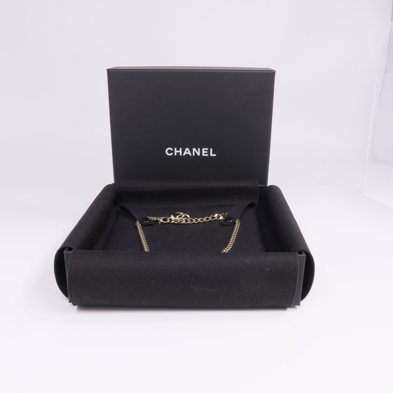 CHANEL 金屬/水晶Necklace項鍊-6