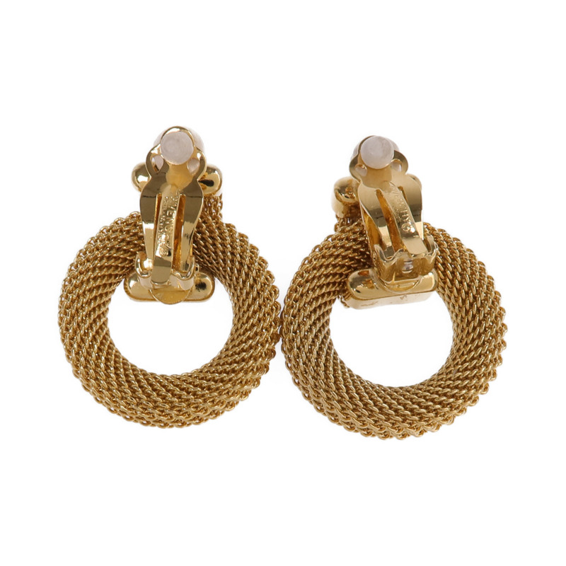 GIVENCHY 金屬Mesh Clip On Earring夾式耳環-2