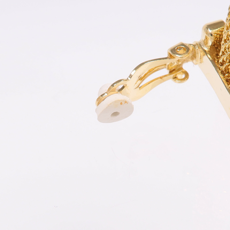 GIVENCHY 金屬Mesh Clip On Earring夾式耳環-5