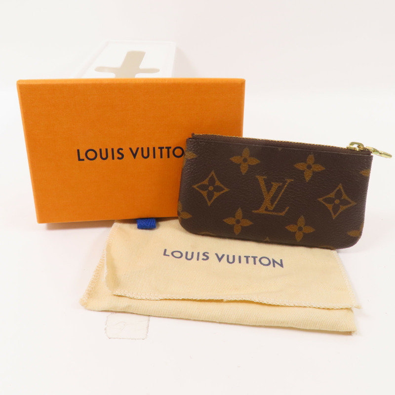 LOUIS VUITTON Monogram Key Pouch金扣鎖匙包-11