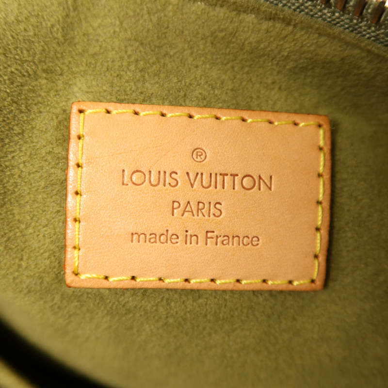 LOUIS VUITTON Monogram Denim Buggy PM金扣肩背袋-5