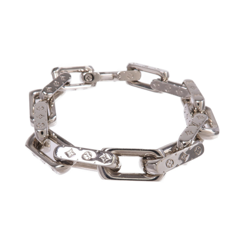 LOUIS VUITTON 金屬Monogram Chain Bracelet手鏈-0