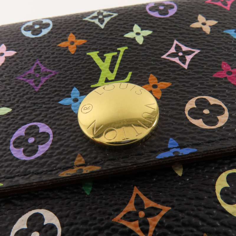 LOUIS VUITTON Monogram Multicolore Portefeuille Sarah金扣長錢包-7