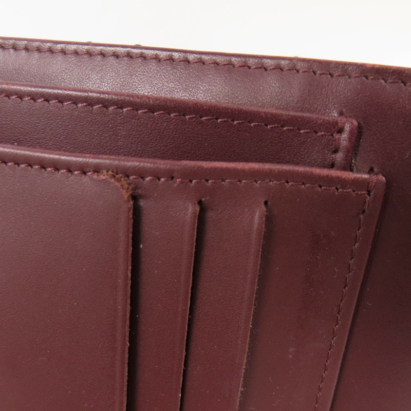 CHANEL 牛皮皮革Small Flap Wallet金扣短錢包-11