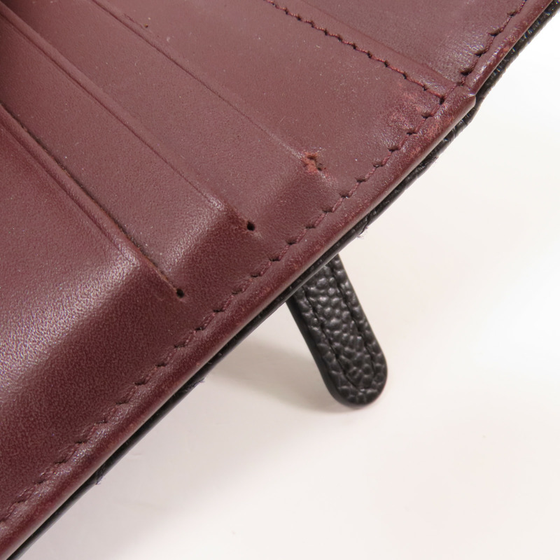 CHANEL 牛皮皮革Small Flap Wallet金扣短錢包-12