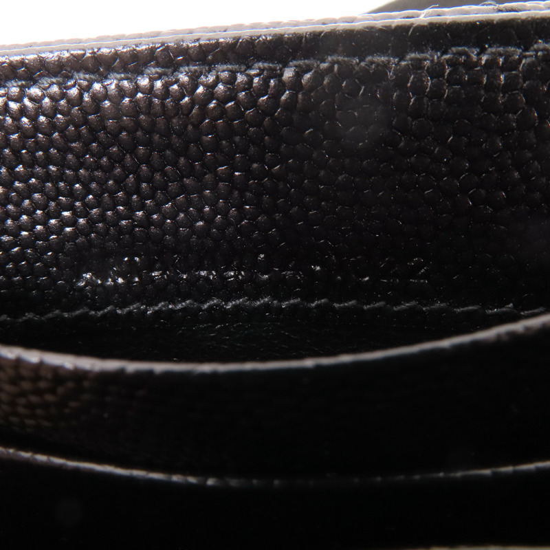 YVES SAINT LAURENT 牛皮皮革Card Case金扣卡套-14