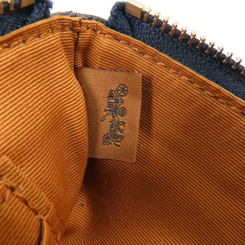 COACH 牛皮皮革Pouch Wallet銀扣錢包-11