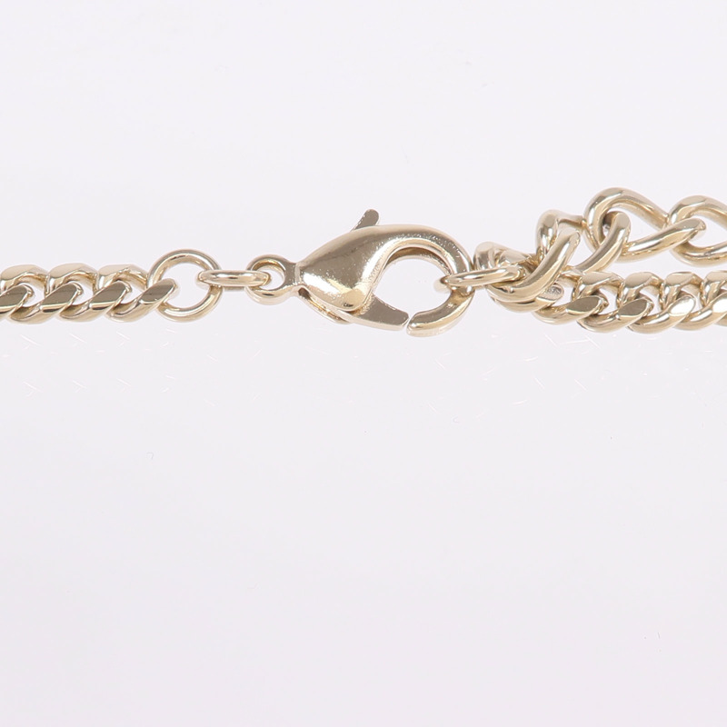 CHANEL 金屬/水晶Necklace項鍊-4