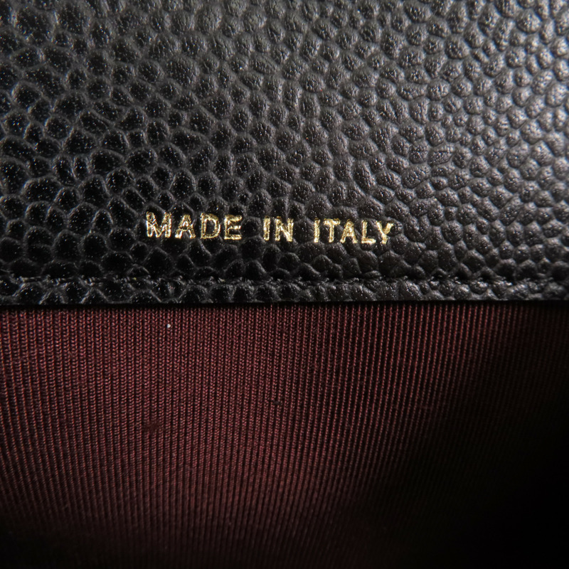 CHANEL 牛皮皮革Card Case金扣卡套-8