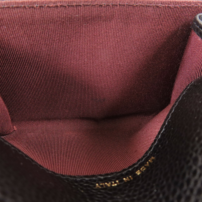 CHANEL 牛皮皮革Card Case金扣卡套-9