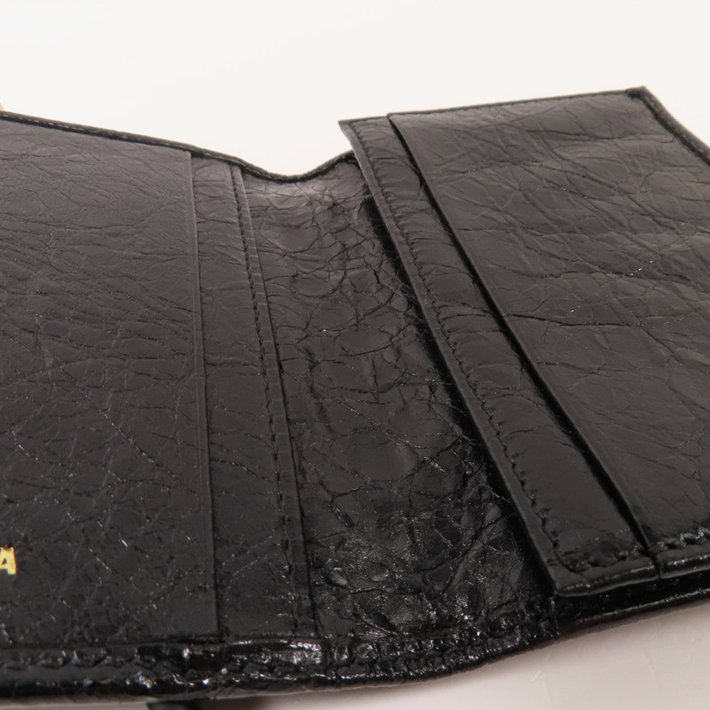 BALENCIAGA 羊皮皮革Card Case金扣卡套-8