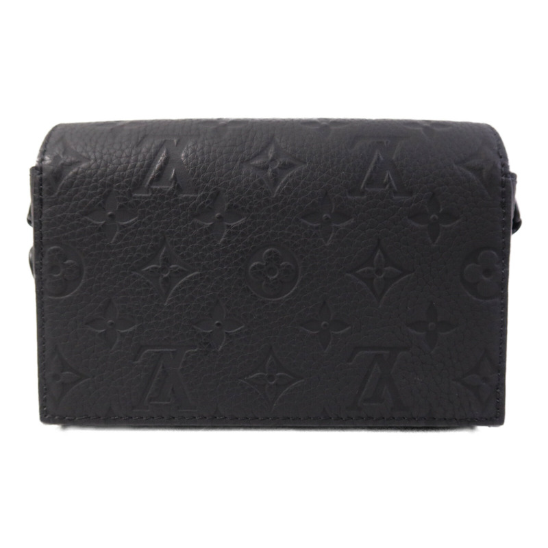 LOUIS VUITTON Monogram Taurillon Steamer Wearable Wallet扣肩背袋-1
