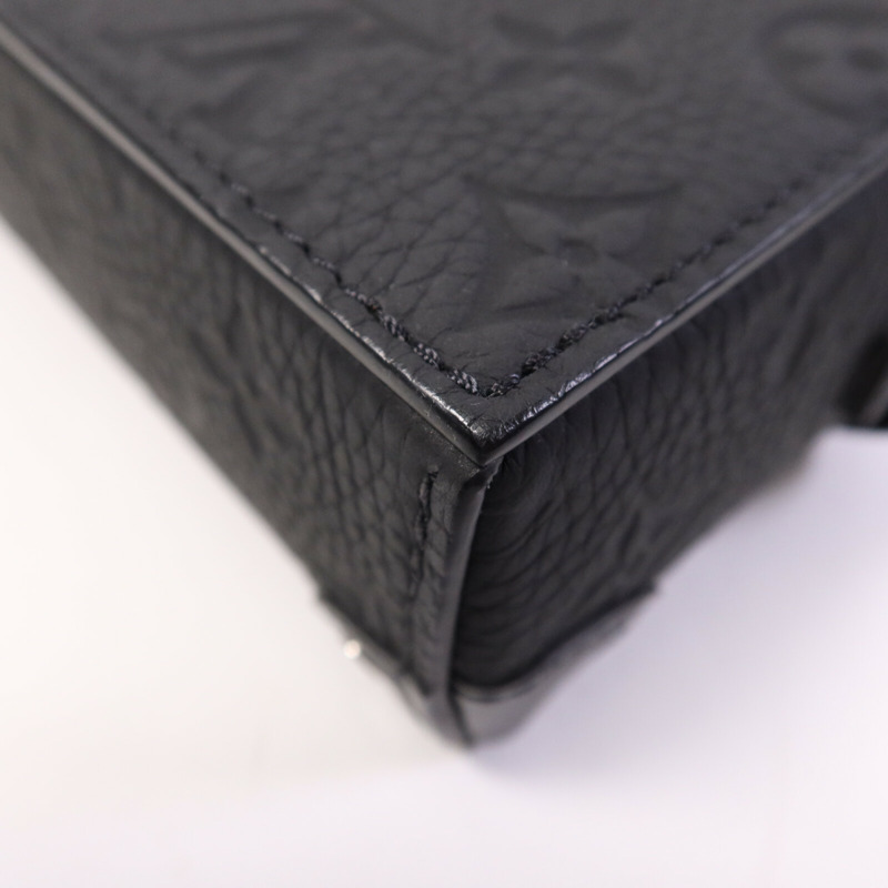 LOUIS VUITTON Monogram Taurillon Steamer Wearable Wallet扣肩背袋-6