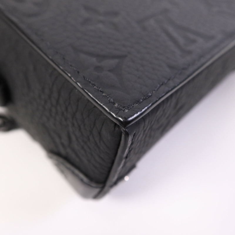 LOUIS VUITTON Monogram Taurillon Steamer Wearable Wallet扣肩背袋-7