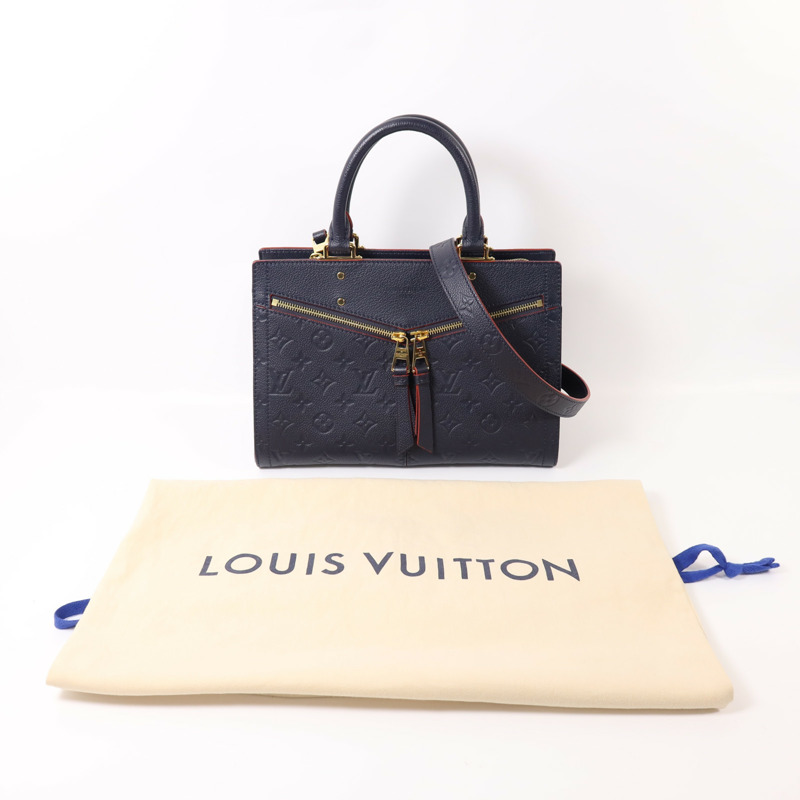 LOUIS VUITTON Monpgram Empreinte Sully PM金扣手挽肩背兩用袋-8
