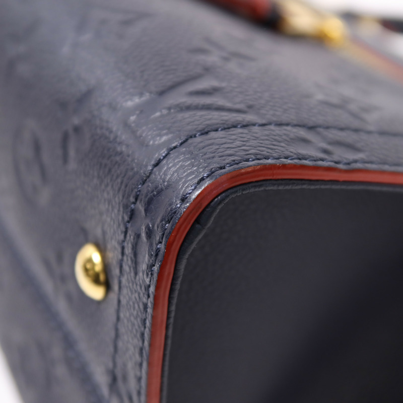 LOUIS VUITTON Monpgram Empreinte Sully PM金扣手挽肩背兩用袋-11