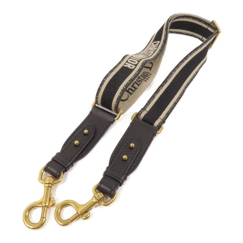 Dior 帆布Shoulder Strap金扣肩帶-0