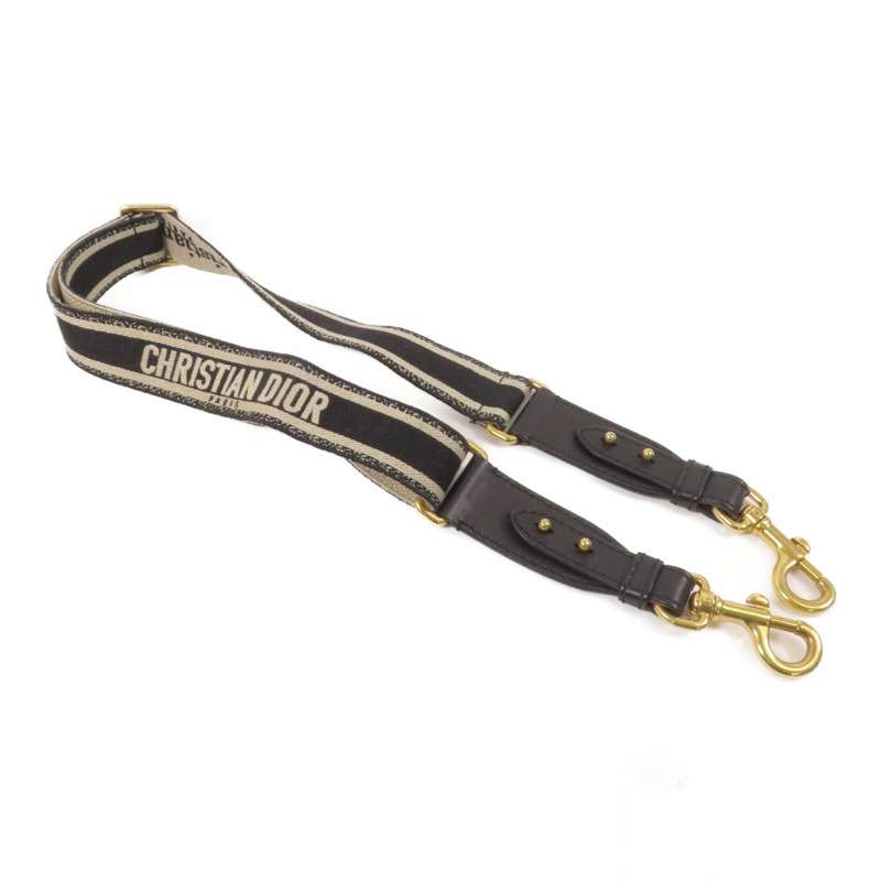 Dior 帆布Shoulder Strap金扣肩帶-2