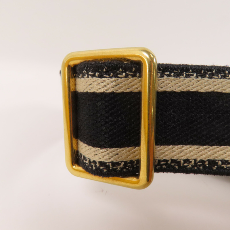 Dior 帆布Shoulder Strap金扣肩帶-8