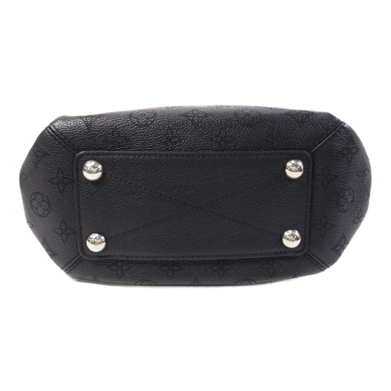 LOUIS VUITTON Monogram Mahina Babylone Chain BB銀扣肩背袋-3