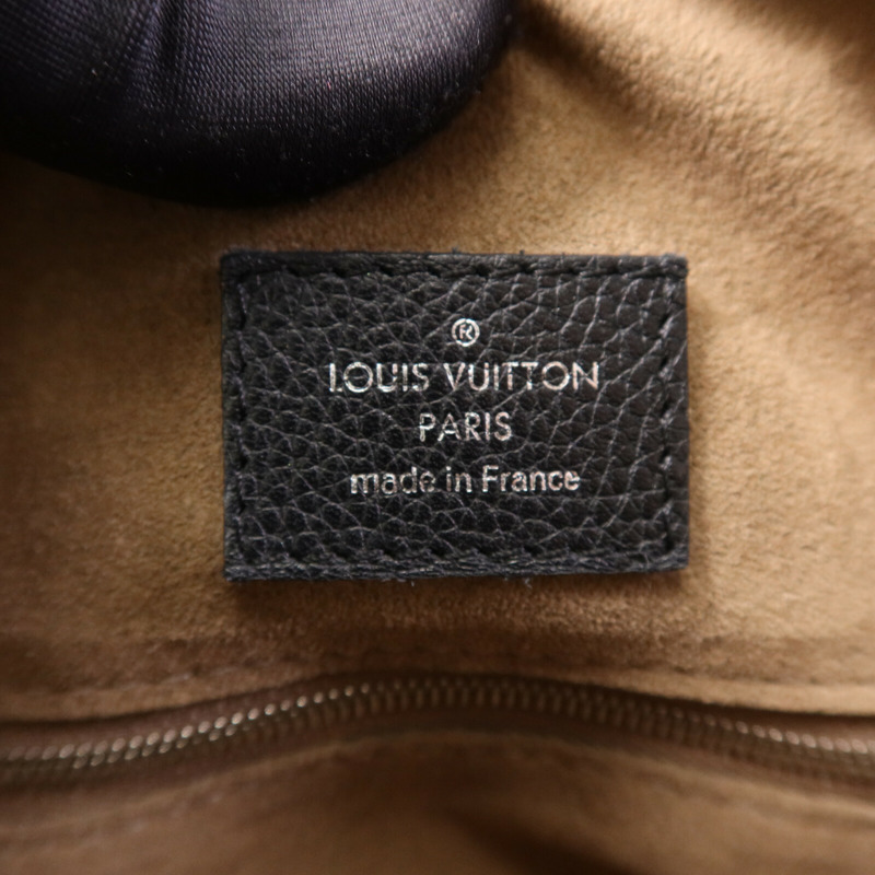 LOUIS VUITTON Monogram Mahina Babylone Chain BB銀扣肩背袋-5