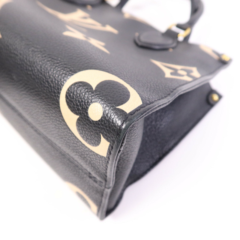 LOUIS VUITTON Monogram Empreinte On The Go PM金扣手挽肩背兩用袋-4