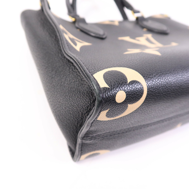 LOUIS VUITTON Monogram Empreinte On The Go PM金扣手挽肩背兩用袋-5