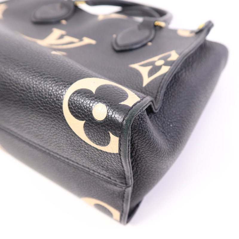 LOUIS VUITTON Monogram Empreinte On The Go PM金扣手挽肩背兩用袋-6