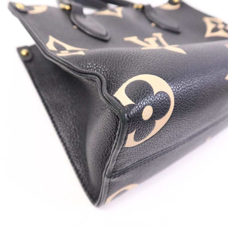 LOUIS VUITTON Monogram Empreinte On The Go PM金扣手挽肩背兩用袋-7